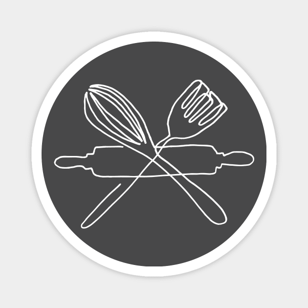 One line kitchen Magnet by COLeRIC